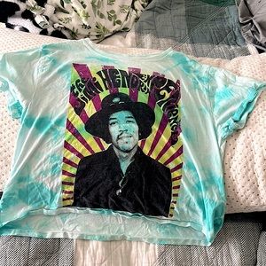 Jimi Hendrix Cropped T-Shirt